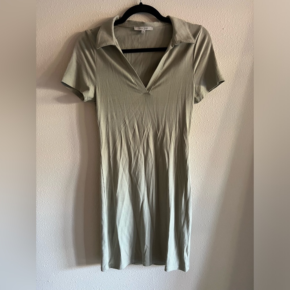 Mellow green tennis dress